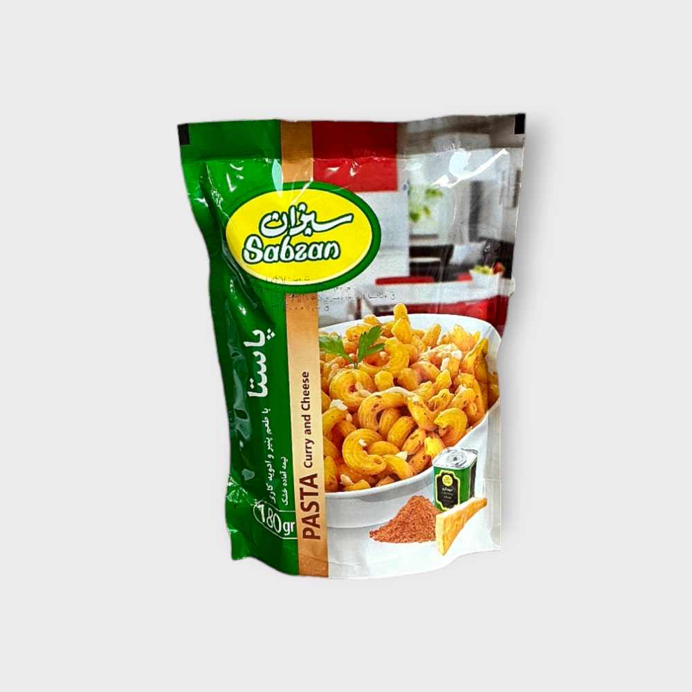 پاستا با طعم ‌پنیر و ادویه کاری